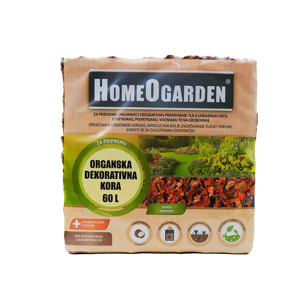 Ukrasna kora za vrt Organska dekorativna kora 60 l homeogarden