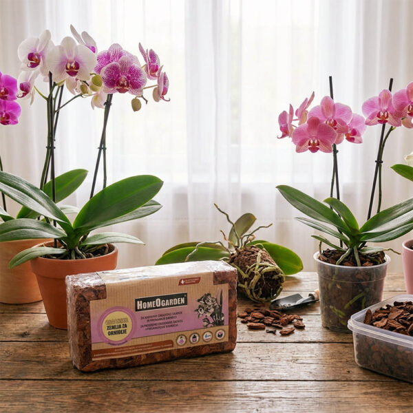 zemlja za orhideje Organska zemlja za orhideje 10 l homeogarden
