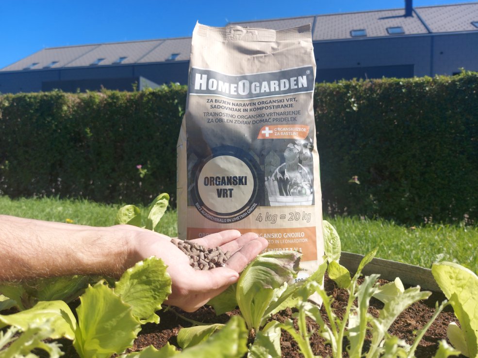 Organsko gnojilo organski vrt 4 kg.