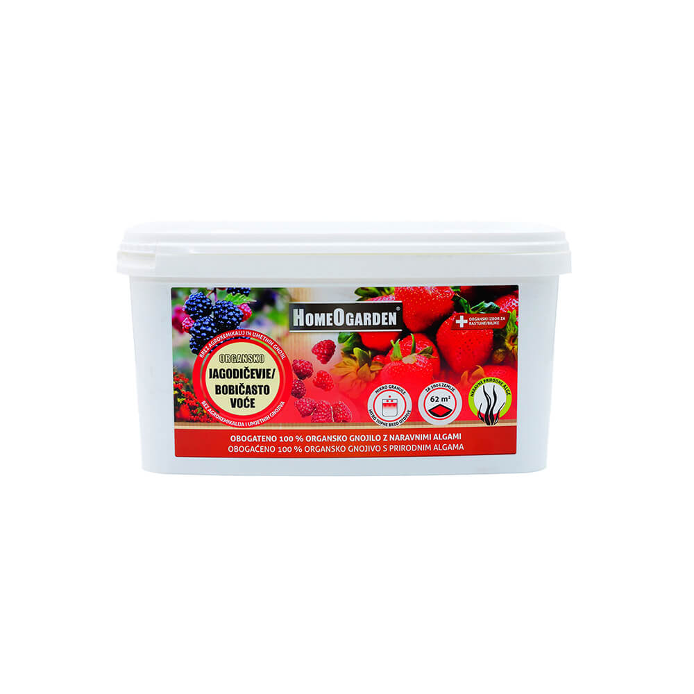 Organsko gnojilo za jagode 2,5 kg homeogarden