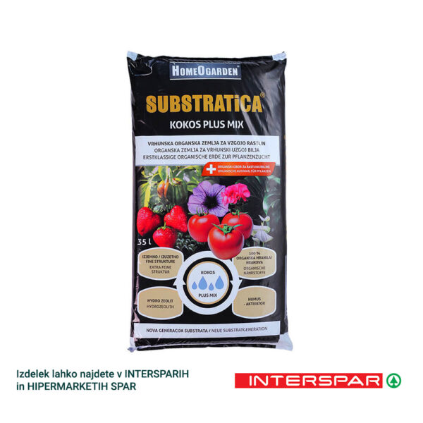 kokosov substrat Substratica kokos plus mix 35l homeogarden