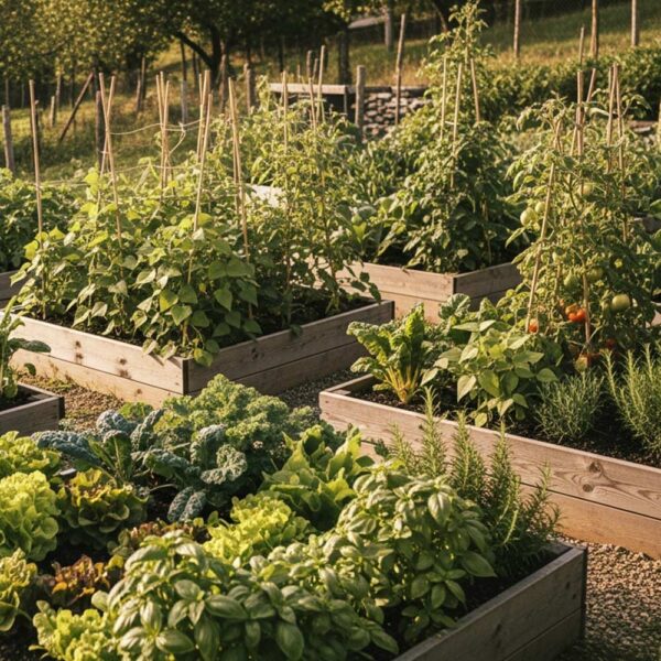 visoke grede s HomeOgarden zemljo za visoke grede