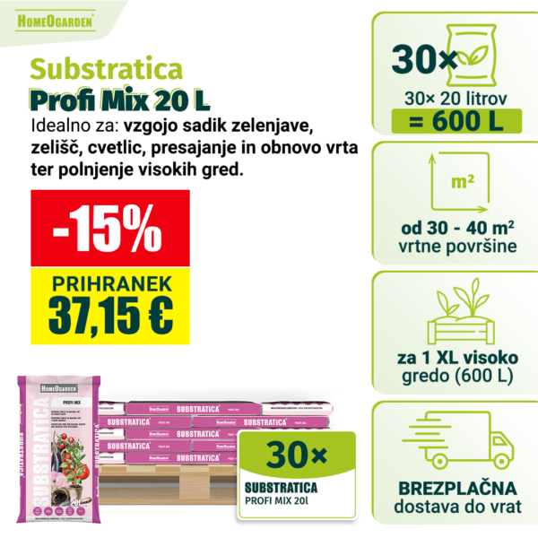 30× Substratica Profi Mix 20 l