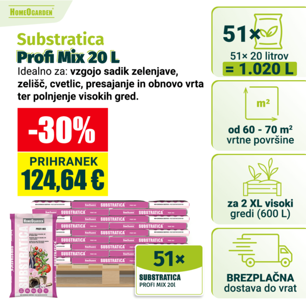51× Substratica Profi Mix 20 l
